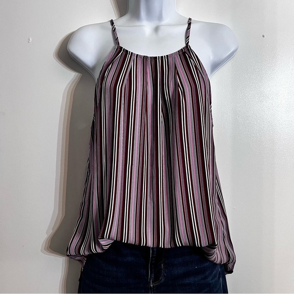 41 HAWTHORN Halter Top Stitch Fix size Medium Stripes - Picture 2 of 8